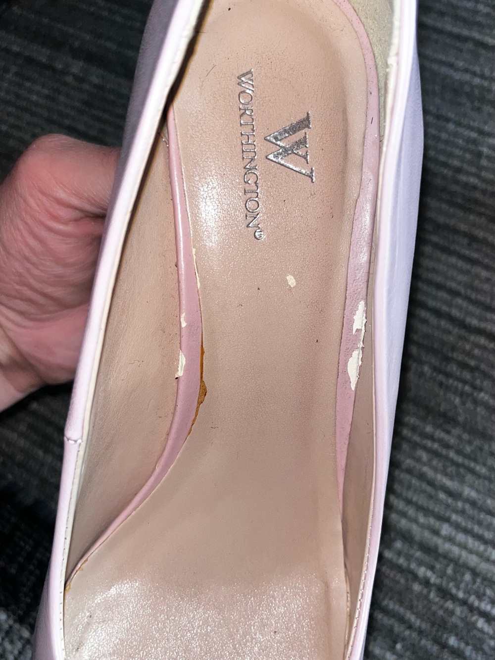 Worthington Pink Pointed Toe Pumps - Picture 6 of 14